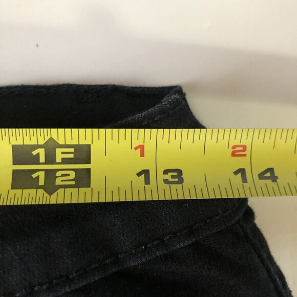 Ci Sono Denim Collection Black Women's Distressed Jeans Size 11 - Picture 5 of 15